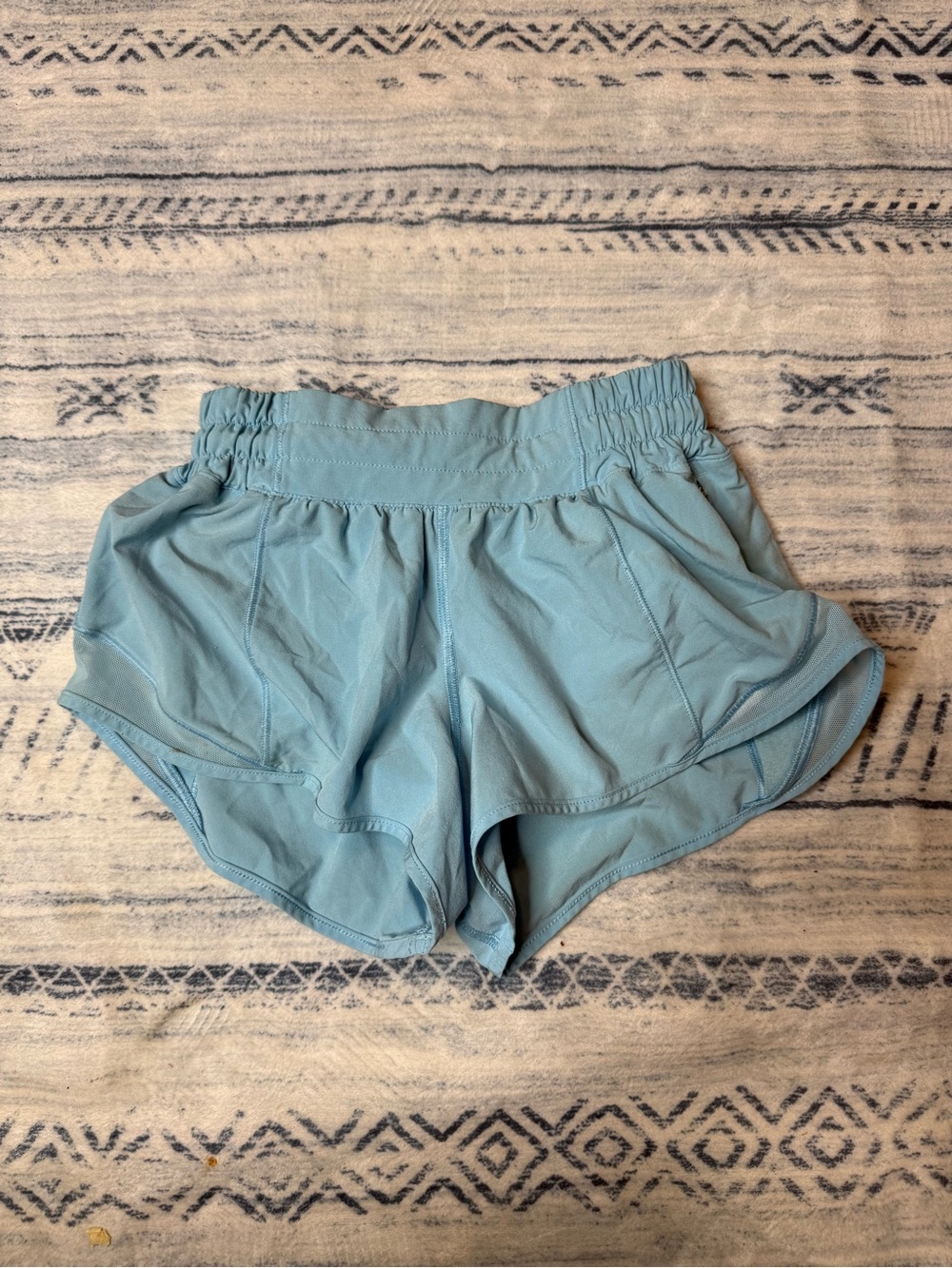 Lululemon Light Blue Women's Athletic Shorts